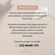 LACRE PONTEIRA PARA CONVITE LISE NL08 - Noiva de Laco